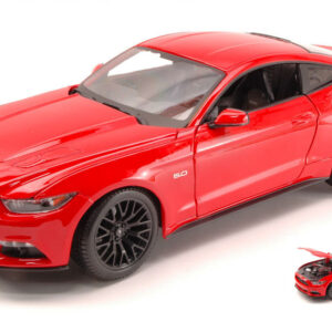 Modellino auto scala 1:18 Maisto FORD MUSTANG GT modellismo collezione rosso