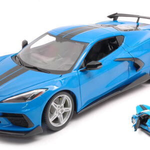 Modellino auto scala 1:18 CHEVROLET CORVETTE STINGRAY 2020 diecast modellismo