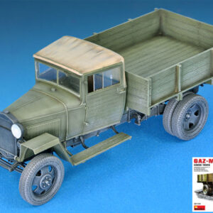 Modellino model kit di montaggio mezzi militari tank Miniart  GAZ-MM MOD.1943 CARGO TRUCK KIT 1:35 guerra