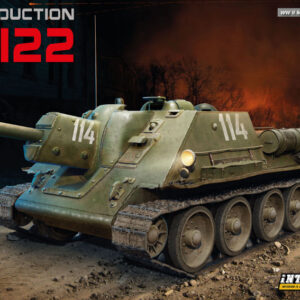 Modellino model kit di montaggio mezzi militari tank Miniart  SU-122 MID PRODUCTION KIT 1:35 guerra