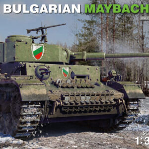 Modellino model kit di montaggio mezzi militari tank Miniart  BULGARIAN MAYBACH T-IV H KIT 1:35 guerra