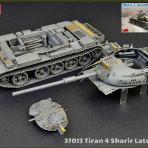 Modellino model kit di montaggio mezzi militari tank Miniart  TIRAN 4 EARLY TYPE INTERIOR KIT 1:35 guerra