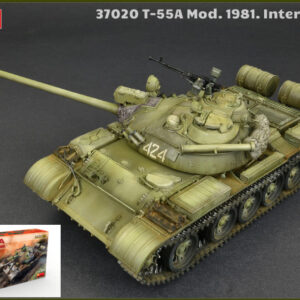 Modellino model kit di montaggio tank T-55A MOD.1981 INTERIOR KIT 1:35 guerra