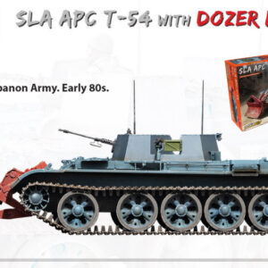 Modellino model kit di montaggio mezzi militari tank Miniart  SLA APC T-54 WDOZER BLADE INTERIOR KIT 1:35 guerra