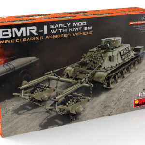 Modellino model kit di montaggio mezzi militari tank Miniart  BMR-ARLY MOD.WITH KMT-5M KIT 1:35 guerra