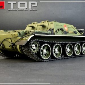 Modellino model kit di montaggio mezzi militari tank Miniart  TOP ARMOURED RECOVERY VEHICLE KIT 1:35 guerra