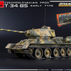 Modellino model kit di montaggio mezzi militari tank Miniart  T3485 CZECHOSLOVAK PROD.EARLY TYPE INTERIOR KIT 1:35 guerra