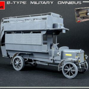 Modellino model kit di montaggio mezzi militari tank Miniart  B-TYPE MILITARY OMNIBUS KIT 1:35 guerra