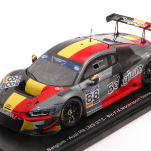 Modellino auto scala 1:43 Spark Model AUDI R8 LMS FIA GT VALLELUNGA 2019 racing .