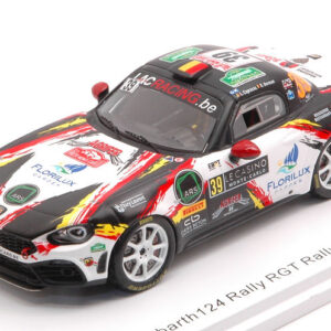 Modellino auto rally scala 1:43 Spark ABARTH 124 MONTE CARLO 2020 rallye diecast