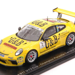 Modellino auto scala 1:43 Spark PORSCHE 911 GT3 CUP CARRERA SCANDINAVIA