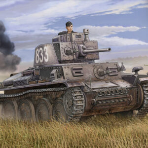 Modellino model kit di montaggio mezzi militari tank CARRO GERMAN PZKPFW 38 (T) 1:35