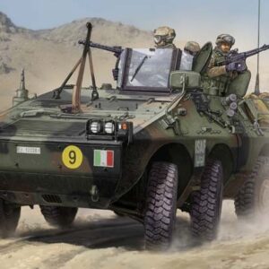 Modellino model kit di montaggio mezzi militari tank Trumpeter  ITALIAN PUMA 6x6 WHEELED AFV KIT 1:35 guerra
