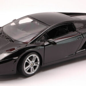 Modellino auto scala 1:24 LAMBORGHINI GALLARDO LP560-4 diecast nero modellismo