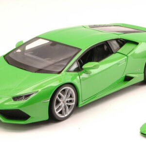 Modellino auto scala 1:24 LAMBORGHINI HURACAN LP 610-4 diecast modellismo verde