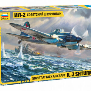 Modellino aerei kit di montaggio Zvezda IL-2 STORMOVIK 1:48 modellismo collezione