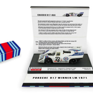 Modellino auto scala 1:43 Brumm PORSCHE 917K MARTINI diecast racing collezione