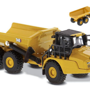 Modellino camion Diecast Master CAT 745 TRUCK 1:125 diecast modellismo statico