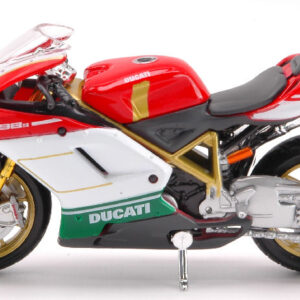 Modellino moto DUCATI 1098 S TRICOLORE 2007-2009 scala 1:18 diecast motor bike