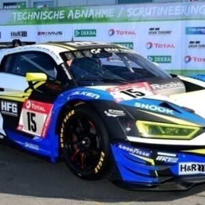 Modellino auto scala 1:43 Spark AUDI R8 GT3 24H NURBURGRING 2020 racing