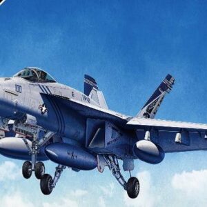 Modellino aerei modellismo model kit montaggio Academy USN F7A-18E VFA-143 PUKIN DOGS 1:72