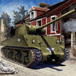 Modellino model kit di montaggio carri armati tank Academy  M36 B1 TANK DESTROYER 1214 KIT 1:35