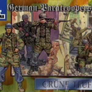 Modellino soldati model kit modellismo diorami Italeri  WWII GERMAN PARATROOPERS KIT 1:72