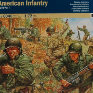 Modellino soldati model kit modellismo diorami Italeri  AMERICAN INFANTRY KIT 1:72