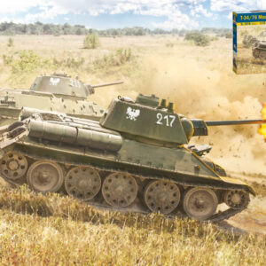 Modellino model kit di montaggio carri armati tank Italeri  T-3476 MOD.43 KIT 1:72