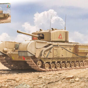 Modellino model kit di montaggio carri armati tank Italeri  CHURCHILL Mk. III KIT 1:72