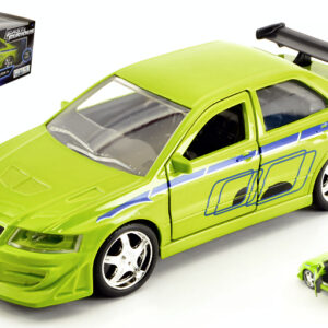 Modellino auto film 1:32 BRIAN'S MITSUBISHI LANCER EVOLUTION VII FAST & FURIOUS