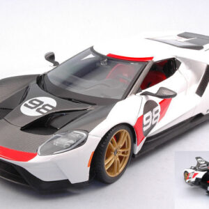 Modellino auto scala 1:18 Maisto FORD GT 2021 FORD HERITAGE diecast modellismo