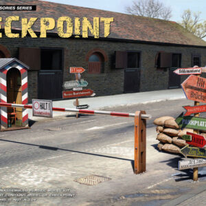 Modellino diorami modellismo statico model kit figure Miniart CHECKPOINT 1:35