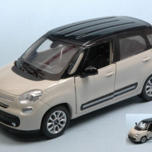 Modellino auto scala 1:32 FIAT 500L 500 bianco modellismo da collezione diecast
