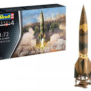 Modellino model kit di montaggio RAZZO V2 Revell GERMAN A4V2 ROCKET scala 1:72 guerra
