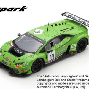 Modellino auto scala 1/43 Spark LAMBORGHINI HURACAN GT3 24H SPA 2016 modellismo