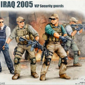 Modellino soldati model kit modellismo diorami Trumpeter  FIGURE PMA IRAQ VIP KIT 1:35