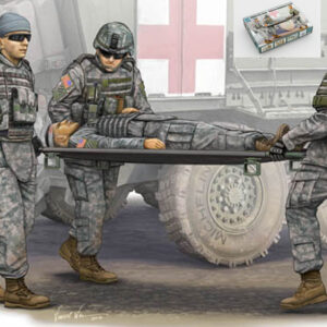 Modellino soldati model kit modellismo diorami Trumpeter  FIGURE MODERN US ARMY AMBULANCE TEAM KIT 1:35