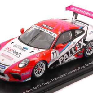 Modellino auto scala 1:43 Spark PORSCHE 911 GT3 CARRERA GREAT BRITAIN modellismo