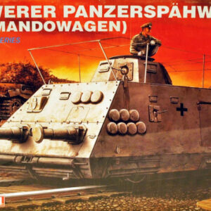 Modellino model kit di montaggio  Dragon  SCHWERER PANZERSPAHAGEN KOMMANDOWAGEN KIT 1:35 modellismo