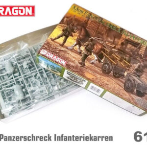 Modellino model kit di montaggio  Dragon  PANZERSCHRECK INFANTERIEKARRE KIT 1:35 modellismo