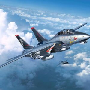 Modellino aereo model kit di montaggio Revell F-14D SUPER HORNET KIT 1:72 modellismo collezione