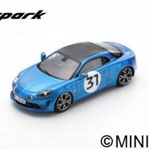 Modellino auto scala 1:43 Spark ALPINE A110S RALLY MONTE CARLO rallye modellismo