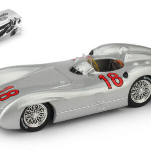 Modellino auto formula 1 F1 scala 1:43 Brumm MERCEDES W196 FANGIO GP az