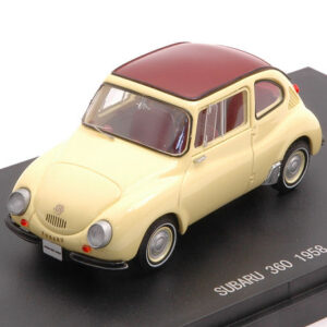 Modellino auto scala 1:43 Ebbro SUBARU 360 1958 diecast modellismo statico .
