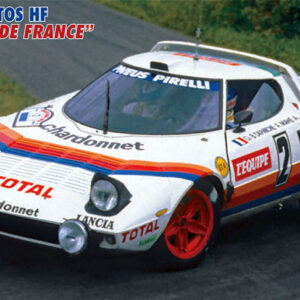 Modellino kit di montaggio auto Hasegawa LANCIA STRATOS HF TOUR DE FRANCE 1:24