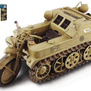 Modellino model kit montaggio Italeri moto mezzi militari NSU HK 101 KETTENKRAD 1:9