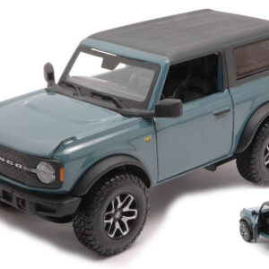 Modellino auto scala 1:24 Maisto FORD BRONCO BAD LANDS 2021 diecast modellismo