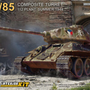 Modellino model kit carri armati tank T-34-85 COMPOSITE TURRET 112 1:35 modellismo