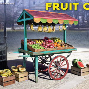 Modellino model kit diorami Miniart modellismo frutta FRUIT CART KIT 1:35